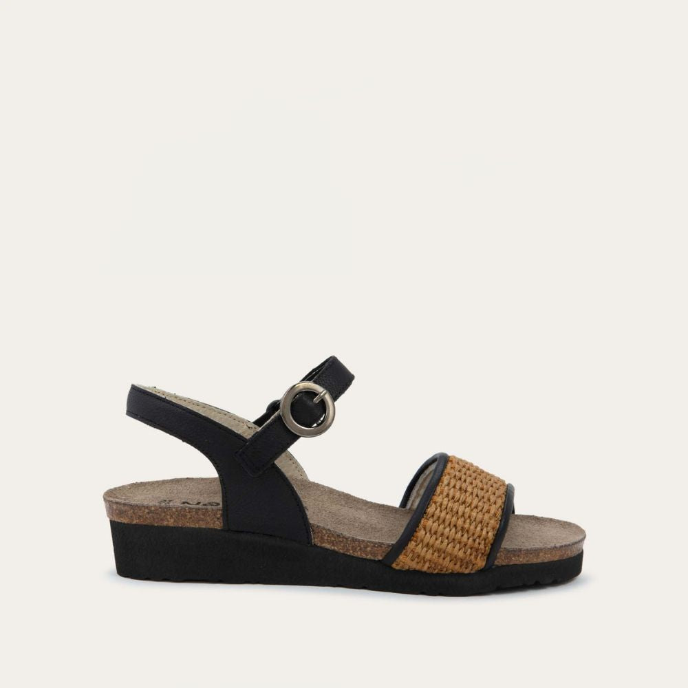 Soft Black / Golden Brown Raffia,35