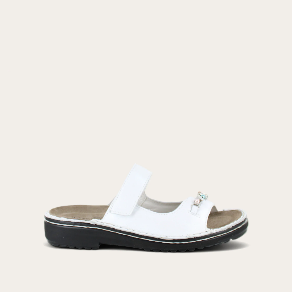 Pearl White Leather,35