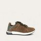 Antique Brown Suede/Soft Green Lthr