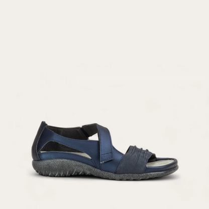 Navy Velvet Nubuck/Polar Sea Lthr,35