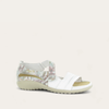 Soft White Lthr/Floral Lthr