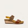 Maple Brown Lthr/Antique Brown Suede/Marigold Lthr