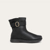 Black Water Resistant Leather