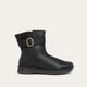 Black Water Resistant Leather