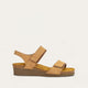 Nude Nubuck/Saddle Brown Lthr