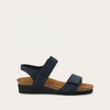 Navy Velvet Nubuck/Soft Ink Leather