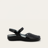Black Crinkle Patent Leather