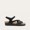 Black Velvet Nubuck / Jet Black Leather / Black Crinkle Patent