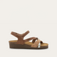 Latte Brown Leather / Cork Leather / Radiant Gold Leather
