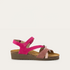 Fuchsia Suede / Rose Suede / Porcelain Patent Leather