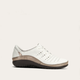 White Lthr/Silver Threads Lthr