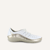 White Lthr/Radiant Gold Lthr