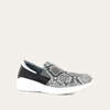 Gray Cobra Lthr/Jet Black Lthr/Soft Silver Lthr