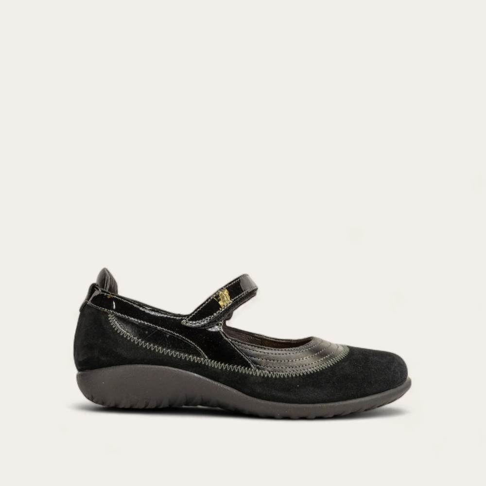Black Leather/Black Suede/Black Patent,35