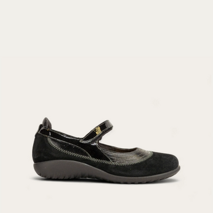 Black Leather/Black Suede/Black Patent,35