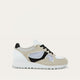 Beige/White/Black Combo With White Laces