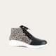 Soft Black Lthr/Cheetah Suede/Black Luster Lthr