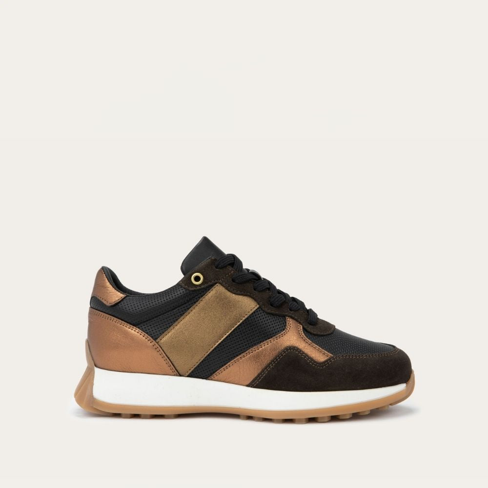 Black/Copper Combo With Black Laces,35