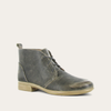 Vintage Gray Leather