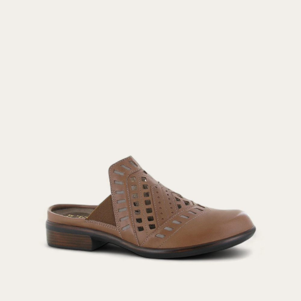 Mocha Rose Lthr/Stone Nubuck,35