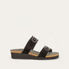 Black Velvet Nubuck/Black W/ Silver Rivets