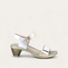 Soft Silver Lthr/Radiant Gold Lthr