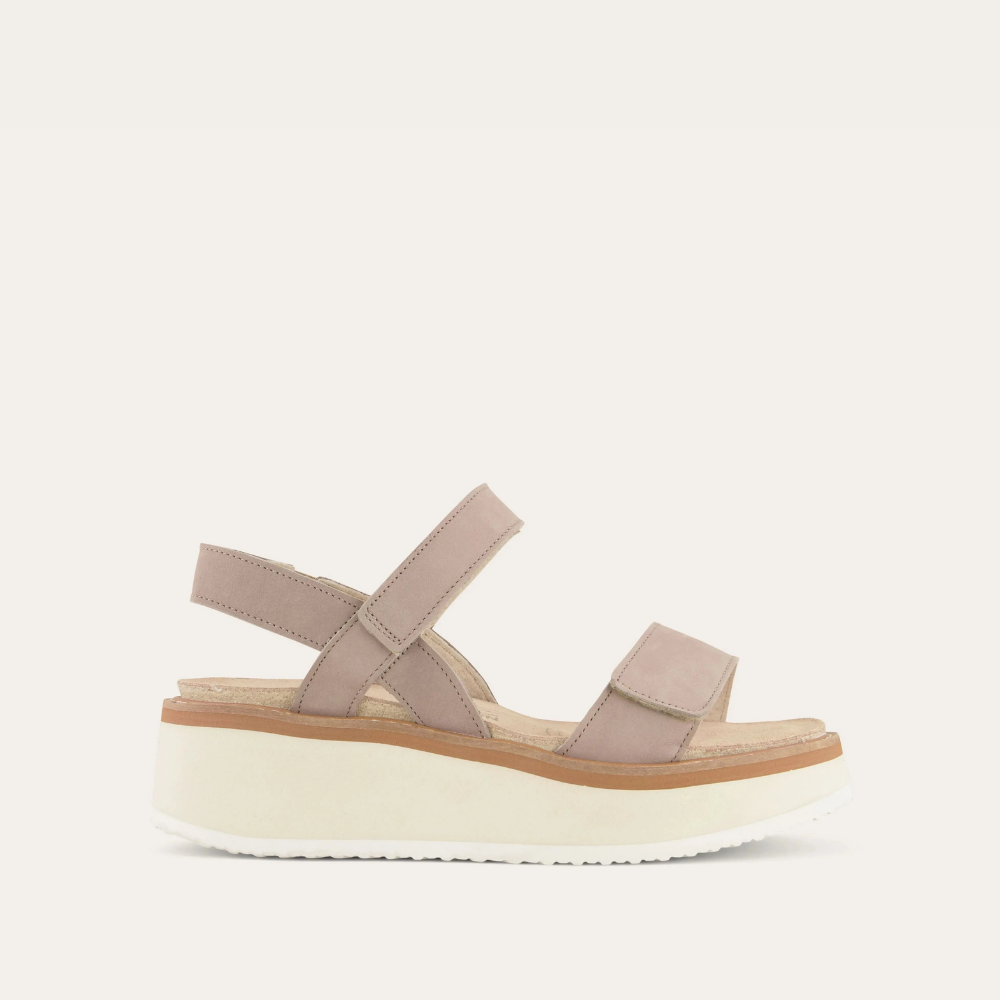 Stone Nubuck W/ Off White Sole,35