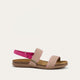 Pink Fuchsia Suede/Pink Multi