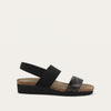 Reptile Patent Leather/Black Elastic