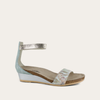 Beige Lizard Lthr/Silver Threads Lthr/Rose Gold Lthr