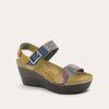Oily Dune/Yellow Blue Print