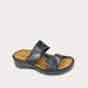 Black Leather/Black Patent
