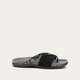Black Elastic/Metallic Onyx Lthr/Black Velvet Nubuck