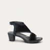 Perferated Black Suede/Oily Coal Nubuck