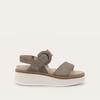 Almond Suede W/ Off White Sole