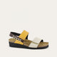 Soft Ivory Lthr/Marigold Lthr/Soft Brown Lthr