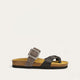 Soft Black Lthr/Taupe Gray Suede