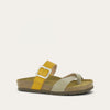 Soft Beige Lthr/Marigold Lthr