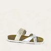 Soft Silver Lthr/Radiant Gold Lthr
