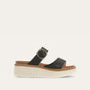 Soft Black Lthr W/ Camel Sole