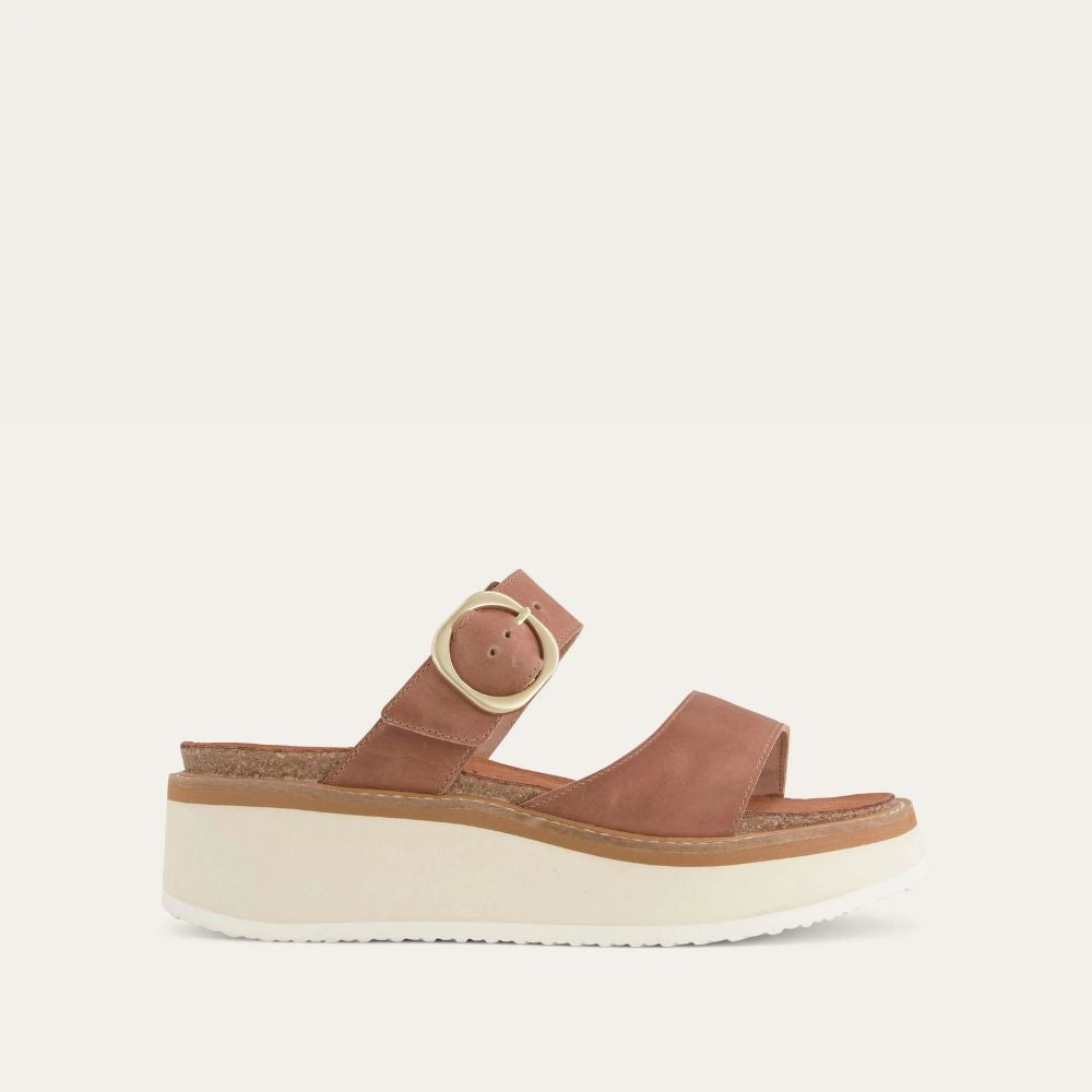 Latte Brown Lthr W/ Off White Sole,35