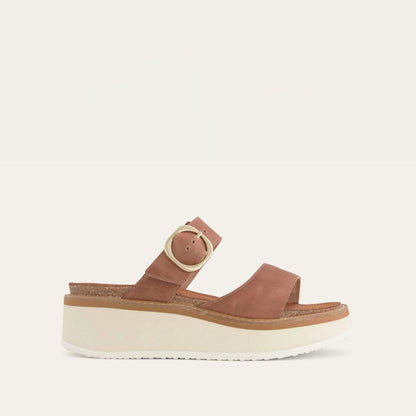 Latte Brown Lthr W/ Off White Sole,35