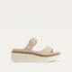 Soft Ivory Lthr W/ Off White Sole
