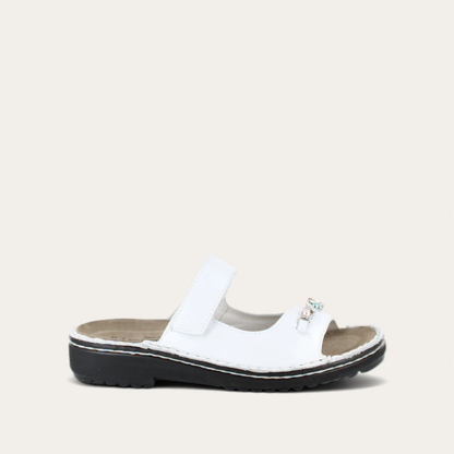 Pearl White Leather,35