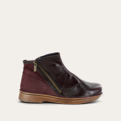 Soft Bordeaux Lthr/Walnut Lthr/Violet Nubuck,35