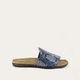 Navy Python Lthr