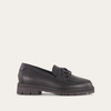 Black Leather - Water Resistant