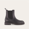 Black Leather - Water Resistant