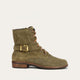 Oily Olive Suede