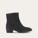 Black Crinkle Patent Leather